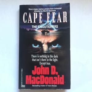 Cape Fear Paperback John D. MacDonald 90s Movie Tie-in Suspense Thriller Horror