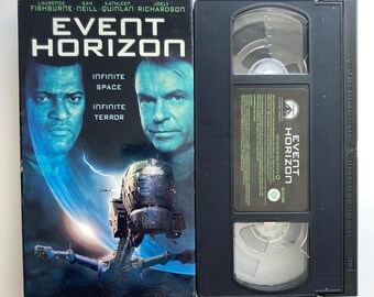 Event Horizon VHS Tape 90s Horror Science Fiction Sam Neill