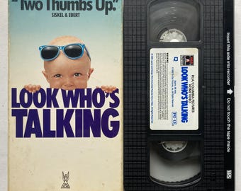 Look Who's Talking VHS Tape 80s Comedy Nostalgia