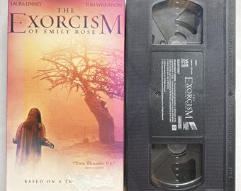 The Exorcism of Emily Rose VHS Tape 2005 Supernatural Horror Unrated