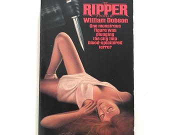 The Ripper Paperback William Dobson 1981 First Print 80s Horror Novel