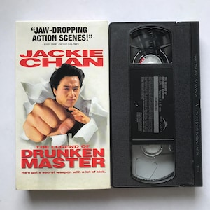 The Legend of the Drunken Master VHS 90s Jackie Chan Kung Fu Martial Arts