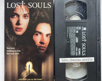 Lost Souls VHS Tape 2000 Horror Thriller Winona Ryder - Etsy