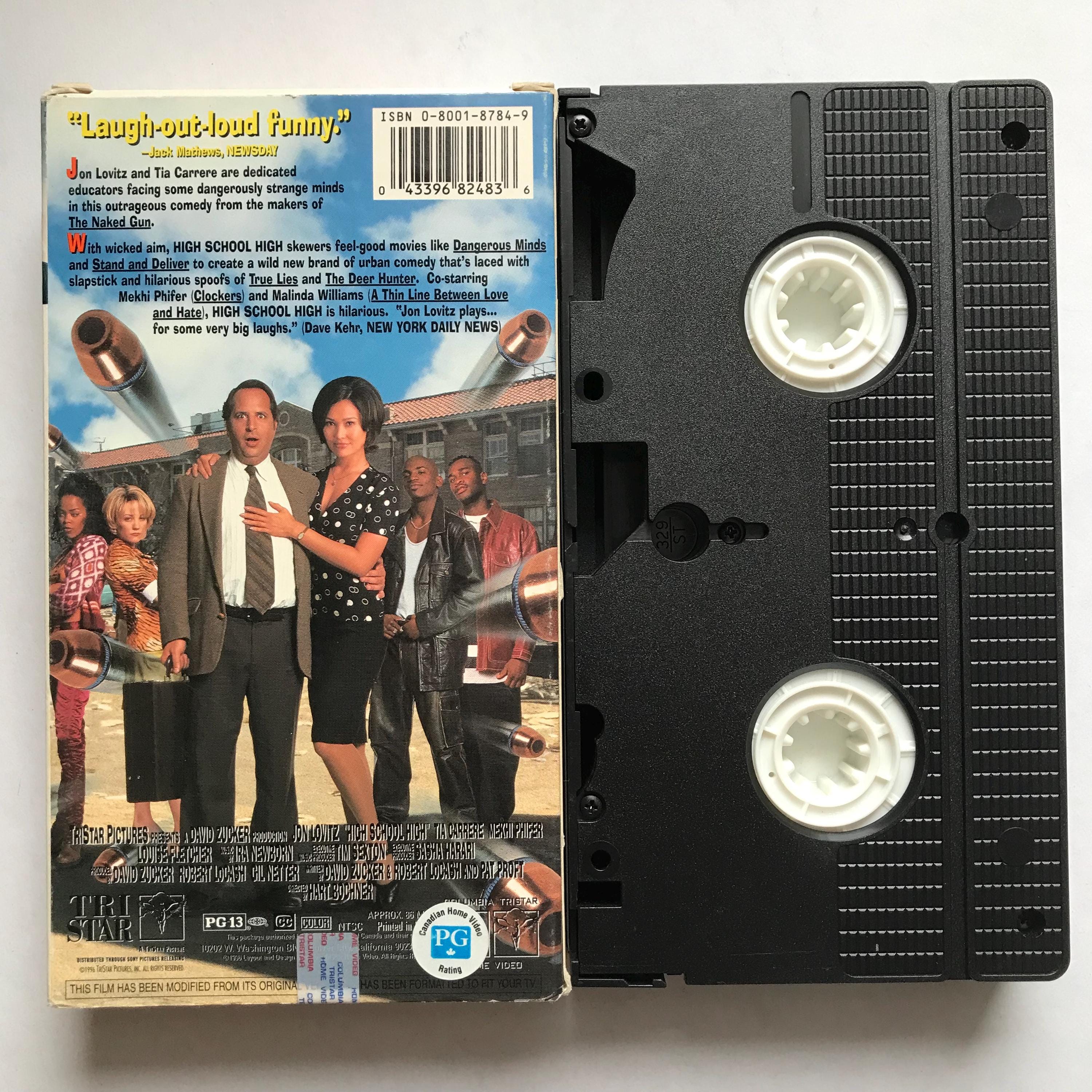 High School High VHS Tape Retro 90s Jon Lovitz Cult Comedy - Etsy