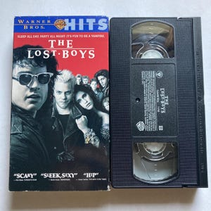 The Lost Boys VHS Tape Retro 80s Horror Vampires