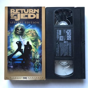 Star Wars Return of the Jedi VHS Special Edition Retro George Lucas Cult Film Gift