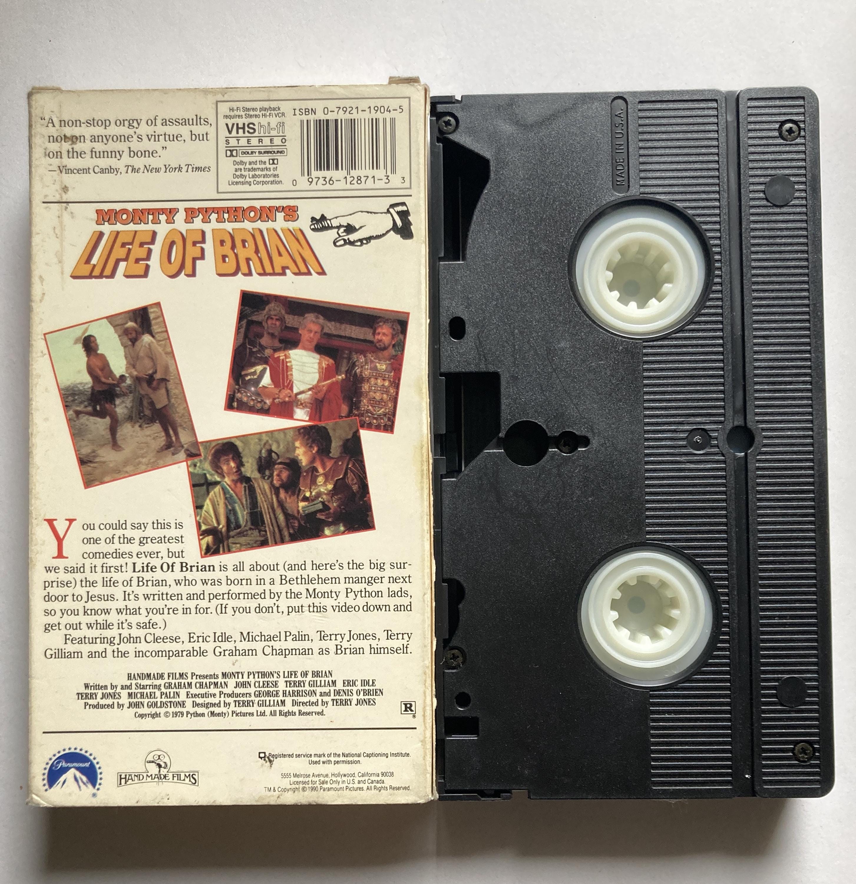 Monty Python's Life of Brian VHS 70s British Comedy Classic - Etsy ...