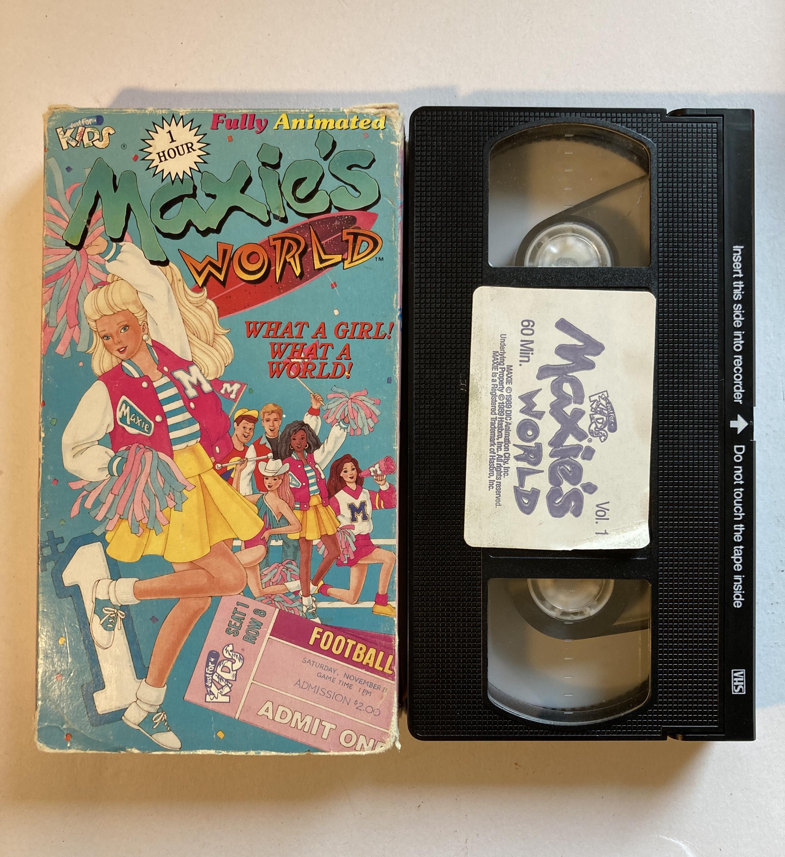 Maxie's World Vol. 1 VHS Tape Retro 80s Just for Kids Animation - Etsy