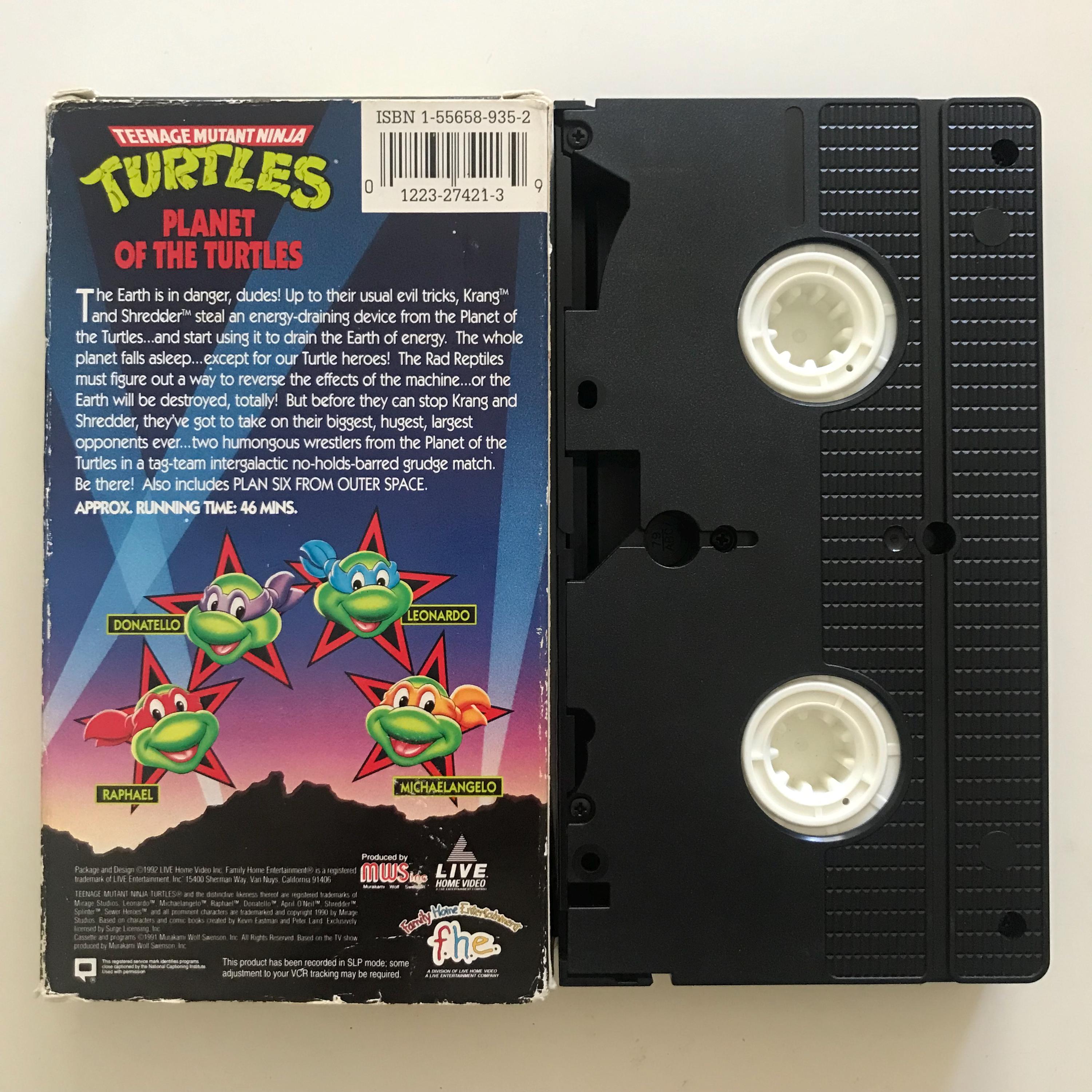 Teenage Mutant Ninja Turtles - Planet of the Turtles VHS