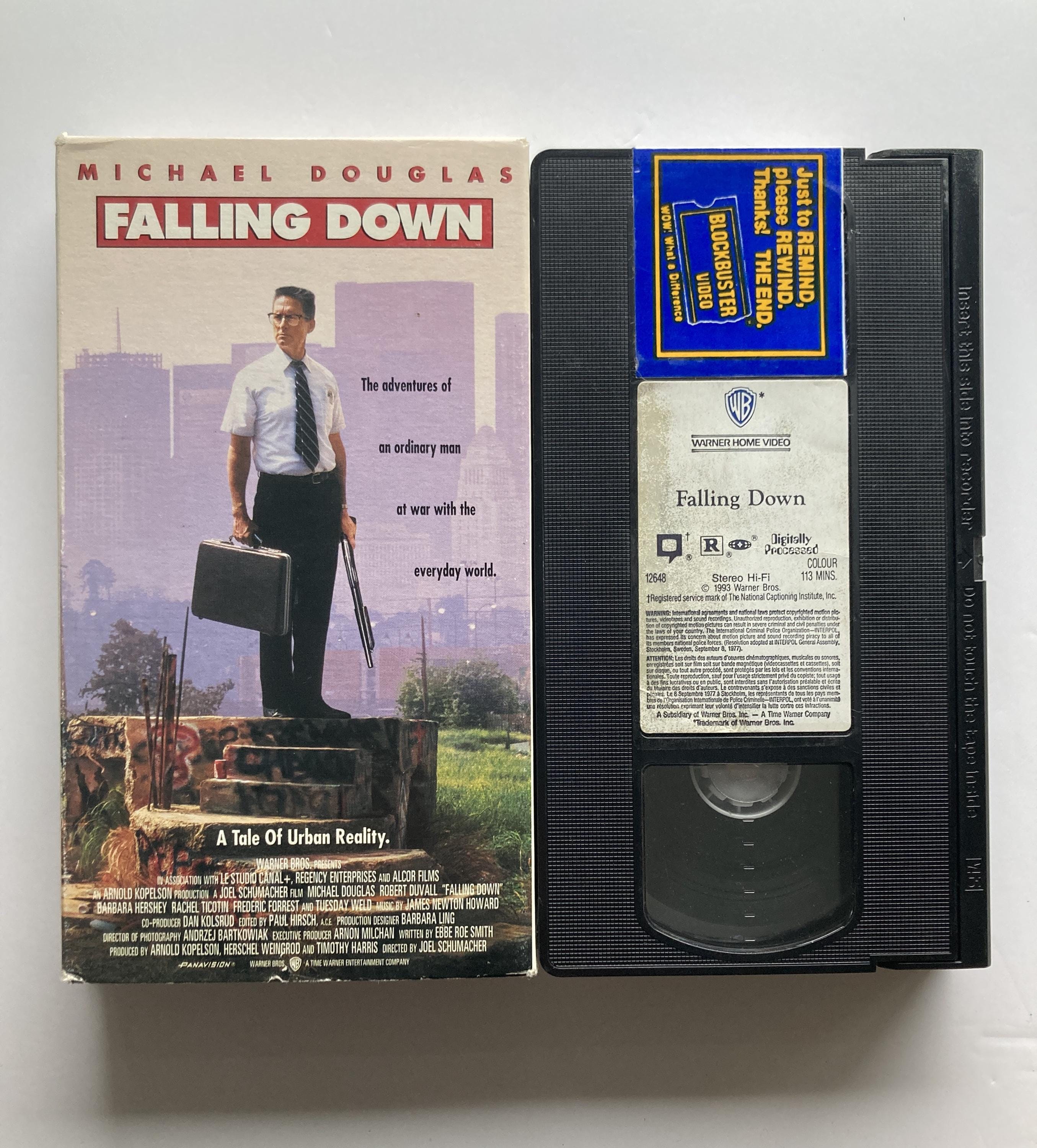 Falling Down Vhs - Etsy