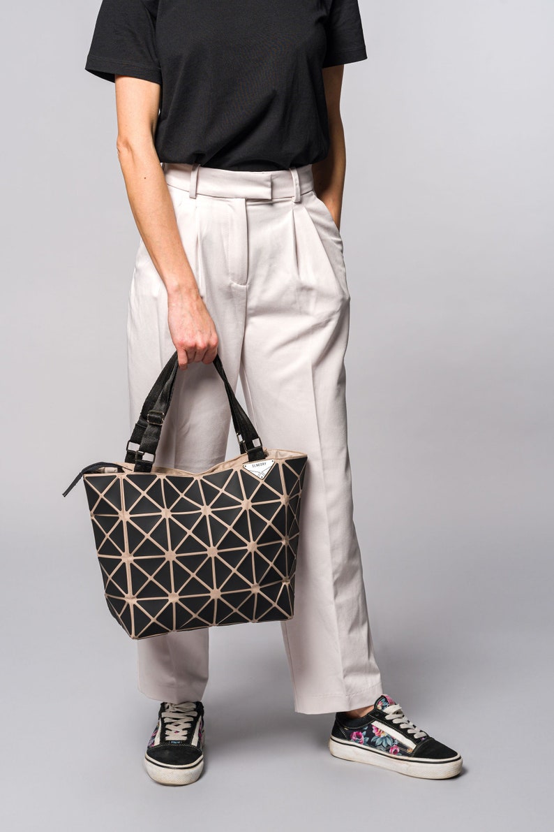 Bag Handmade Daily Look Bag Casual Bag Stylish Look Easy To Wear Geometric Bag Geometric Designer Bag for Streetwear Crossbody Bag Everyday zdjęcie 2