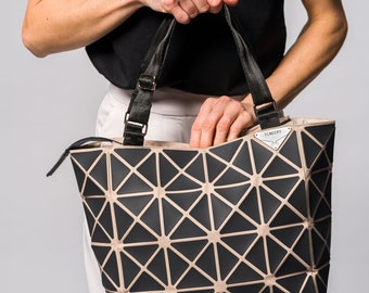 Borsa Borsa dal look quotidiano fatta a mano Borsa casual Look elegante Borsa geometrica facile da indossare Borsa dal design geometrico per streetwear Borsa a tracolla tutti i giorni