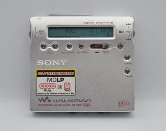 Sony MZ-R900 MD Walkman Minidisc Recorder Silver - Etsy Canada
