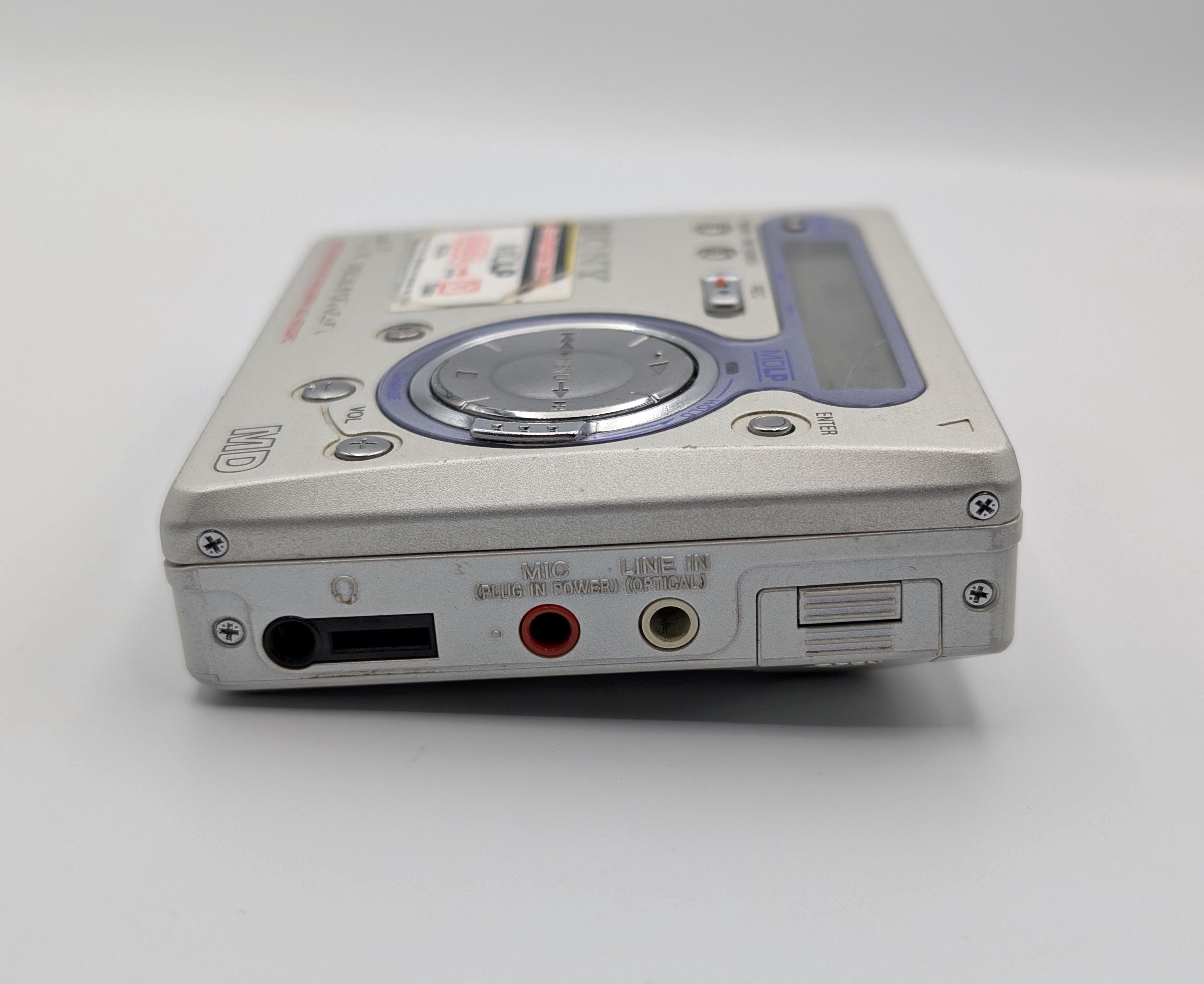 Sony MZ-R700PC Minidisc Player - Tested Playback Only - Cracked