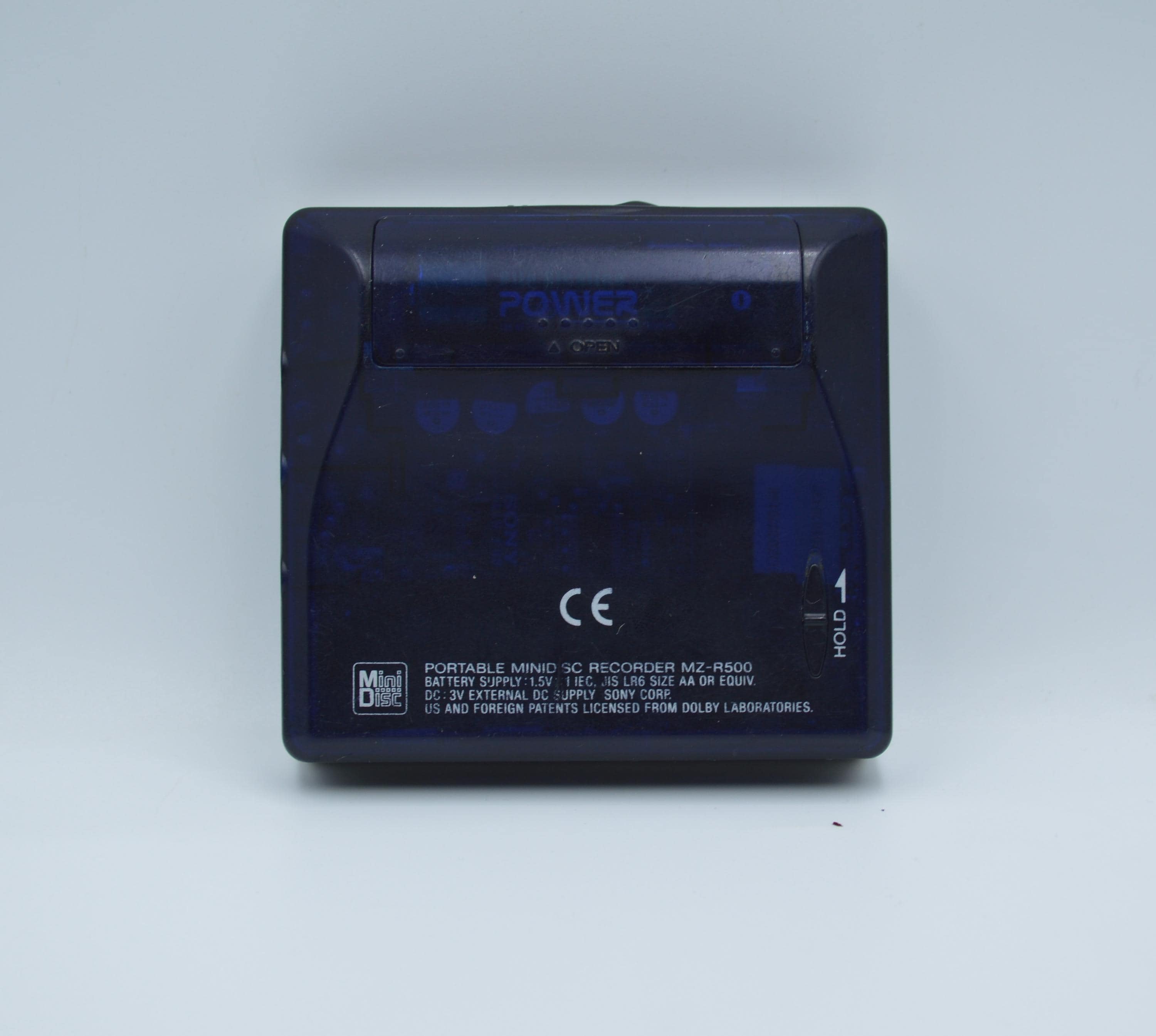 Sony MZ-R500 Mini Disc Player/recorder Walkman - Etsy