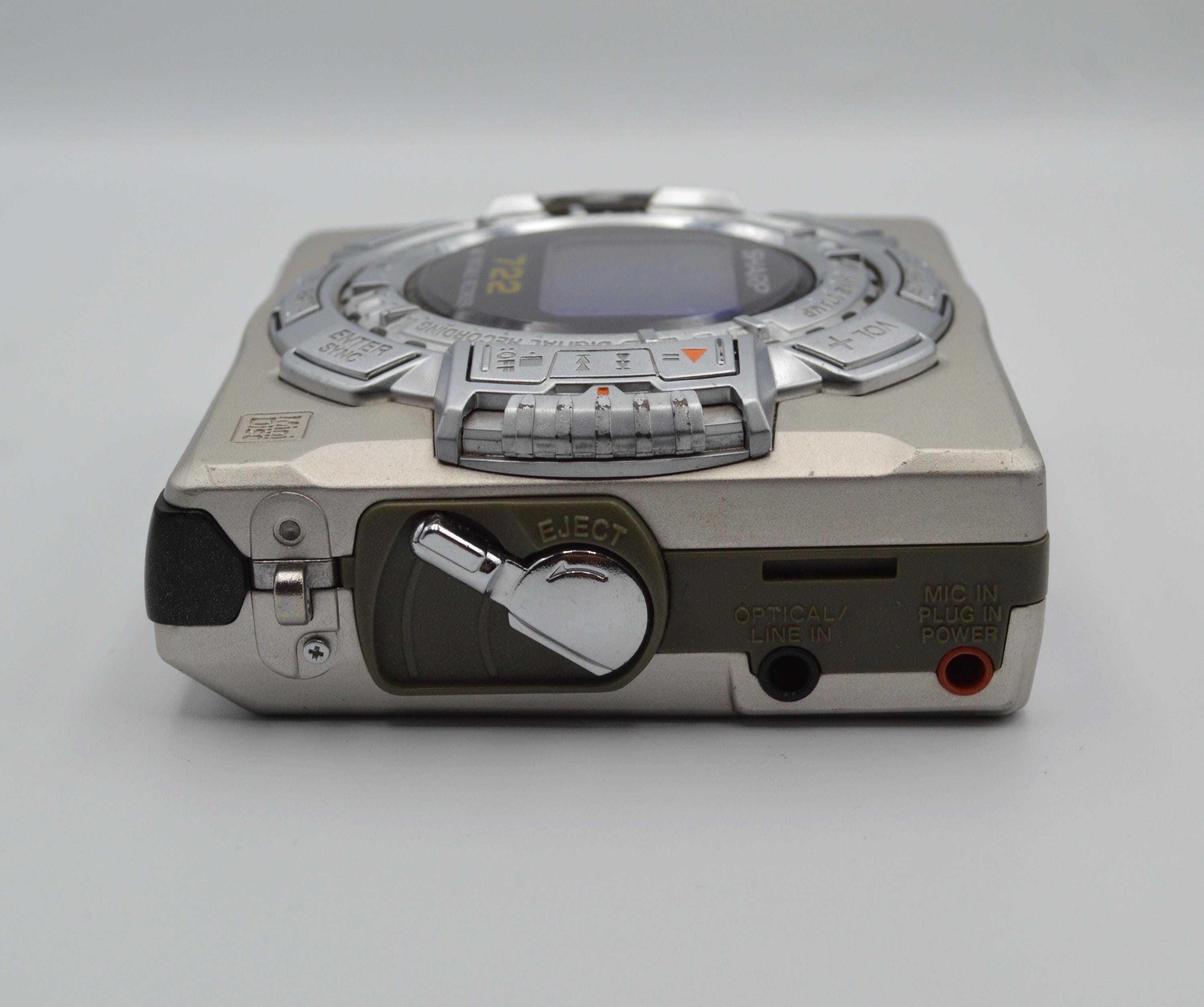 Sharp MD-MS722H Walkman Mini Disc Player/ Recorder - Etsy