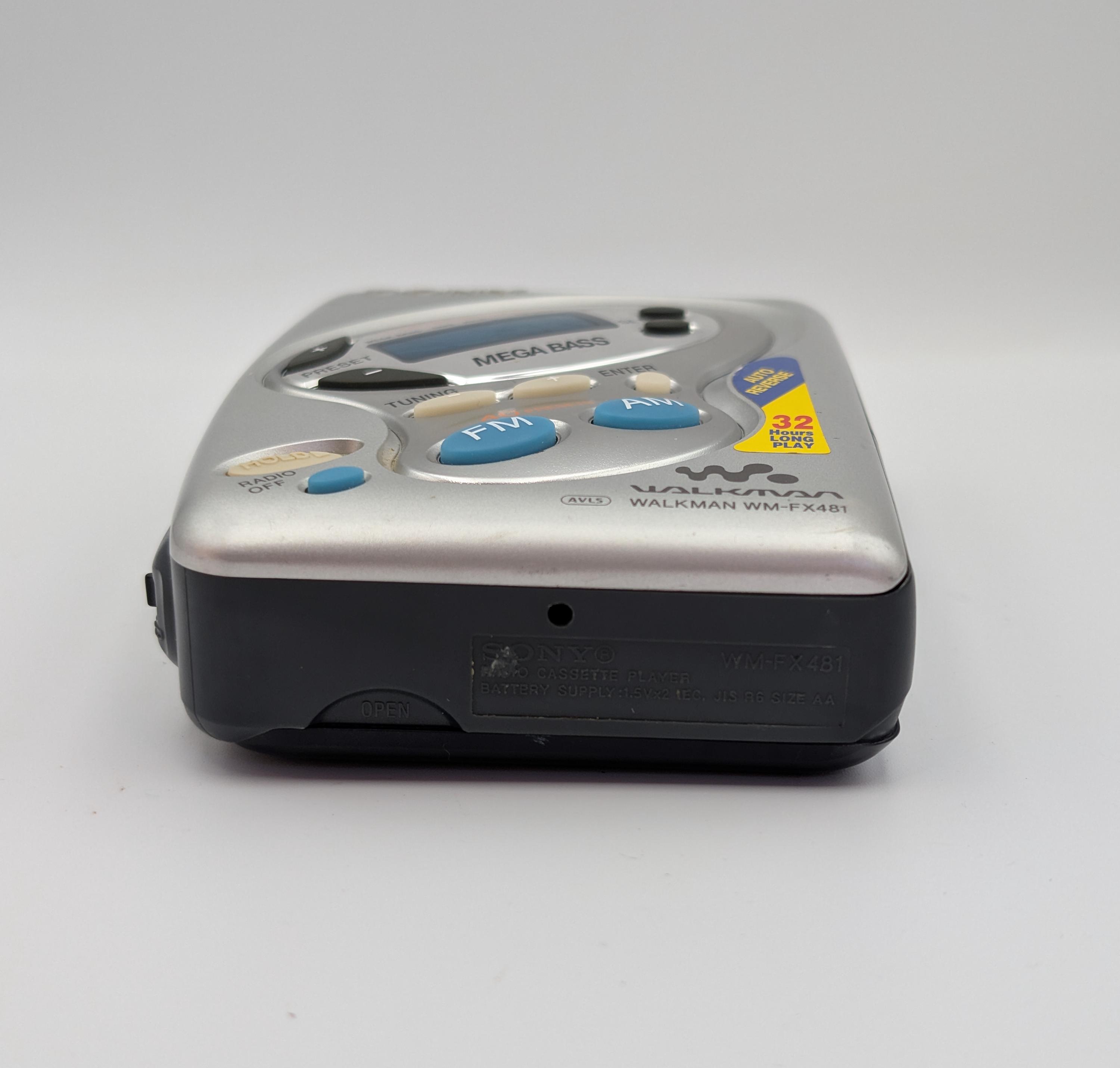 Sony Walkman WM-FX481 Cassette Tape Player (radio Only, FM/AM) - Etsy