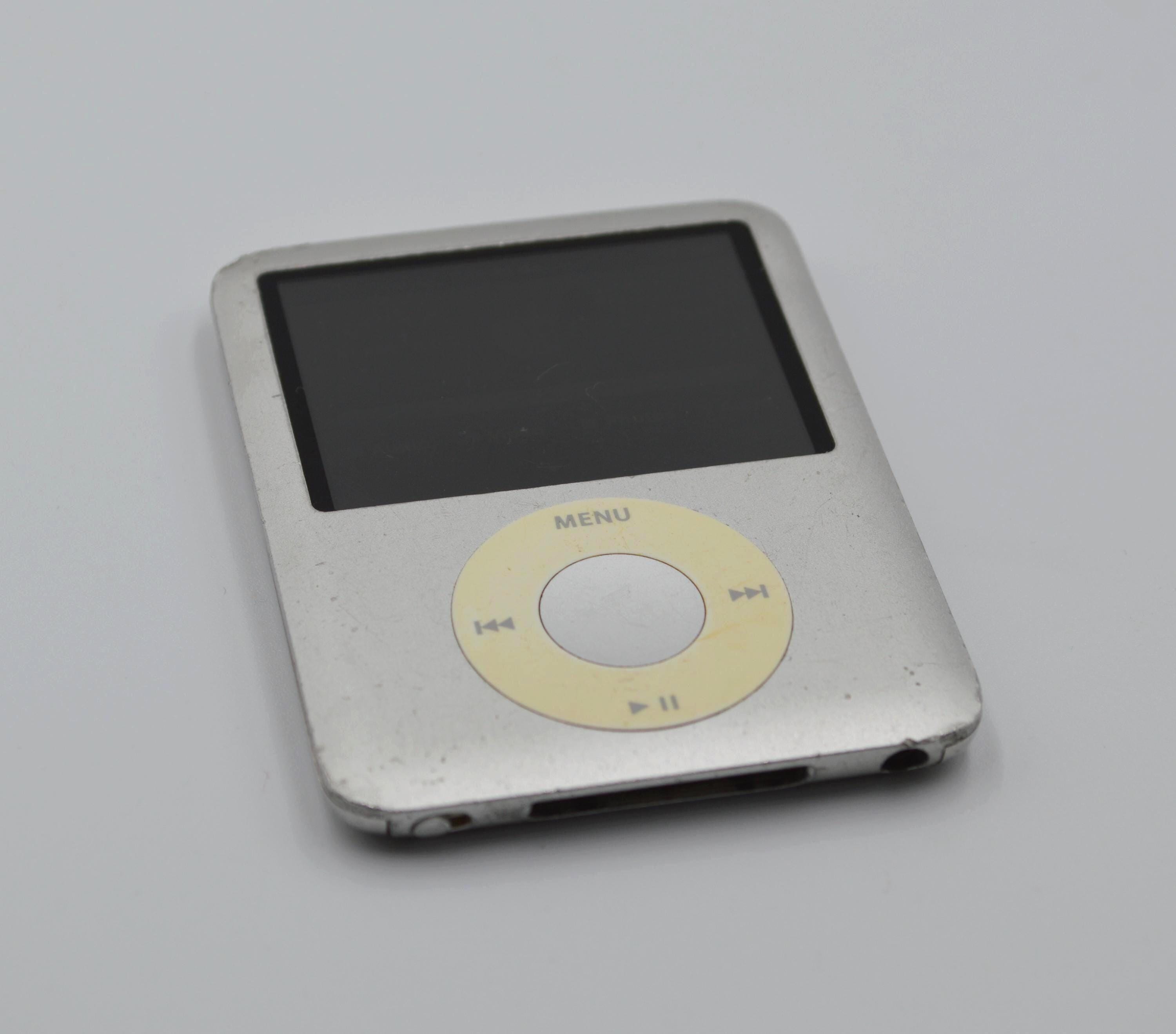 Apple Ipod Nano 3rd Gen Silver - A1236 4GB - Etsy