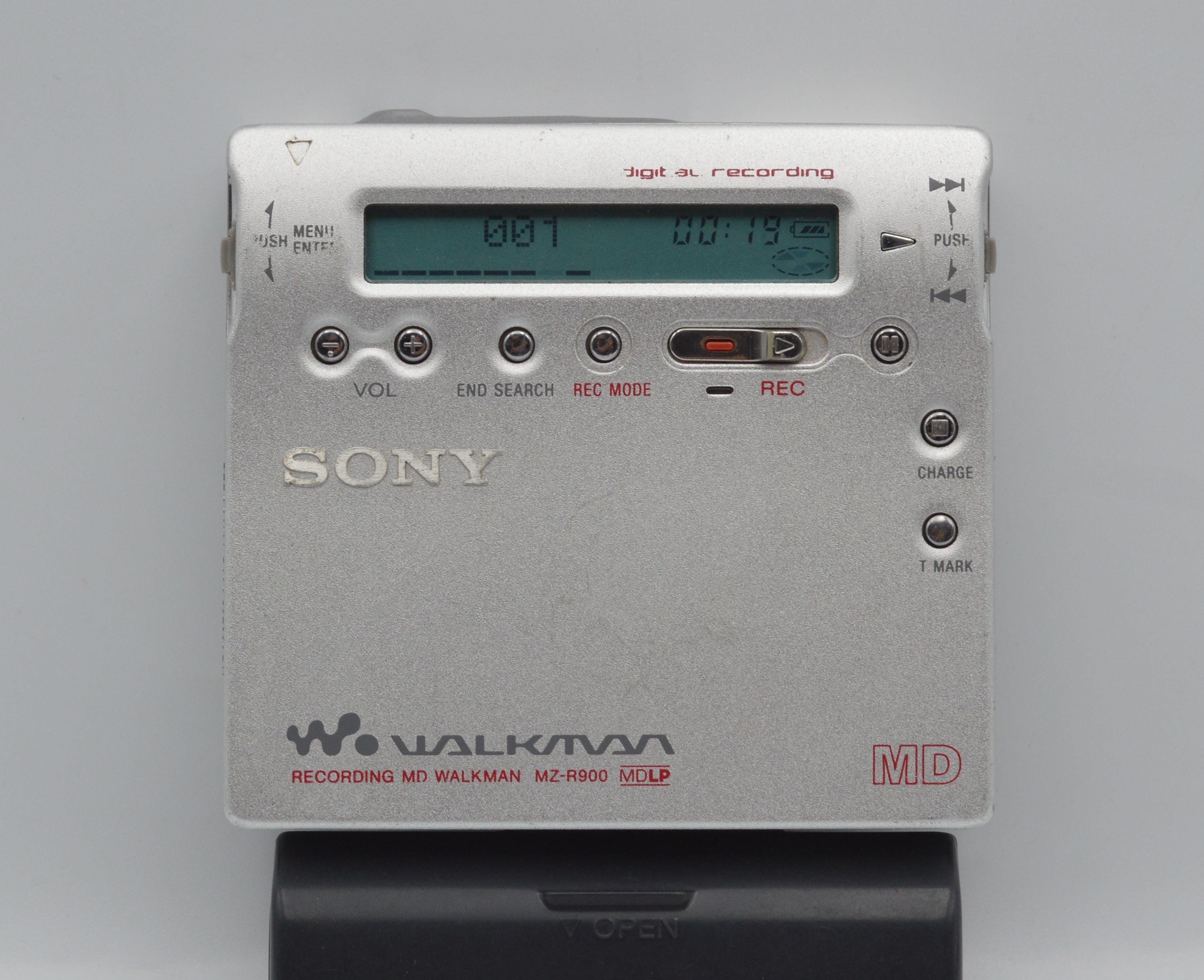 Sony MZ-R900 MD Walkman Minidisc Recorder Silver - Etsy Canada