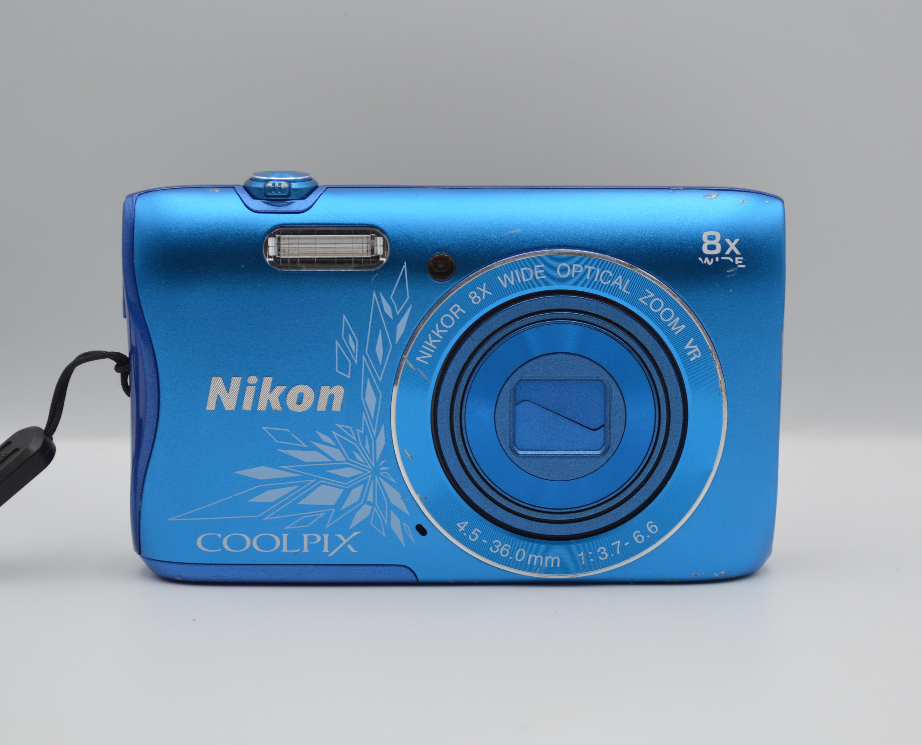 Nikon Coolpix S3700 20.1MP 8x Optical Zoom Blue Digital Camera - Etsy