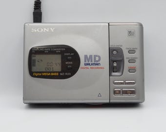 Sony MZ-G750 Minidisc Recorder – Portable MD Walkman With Radio