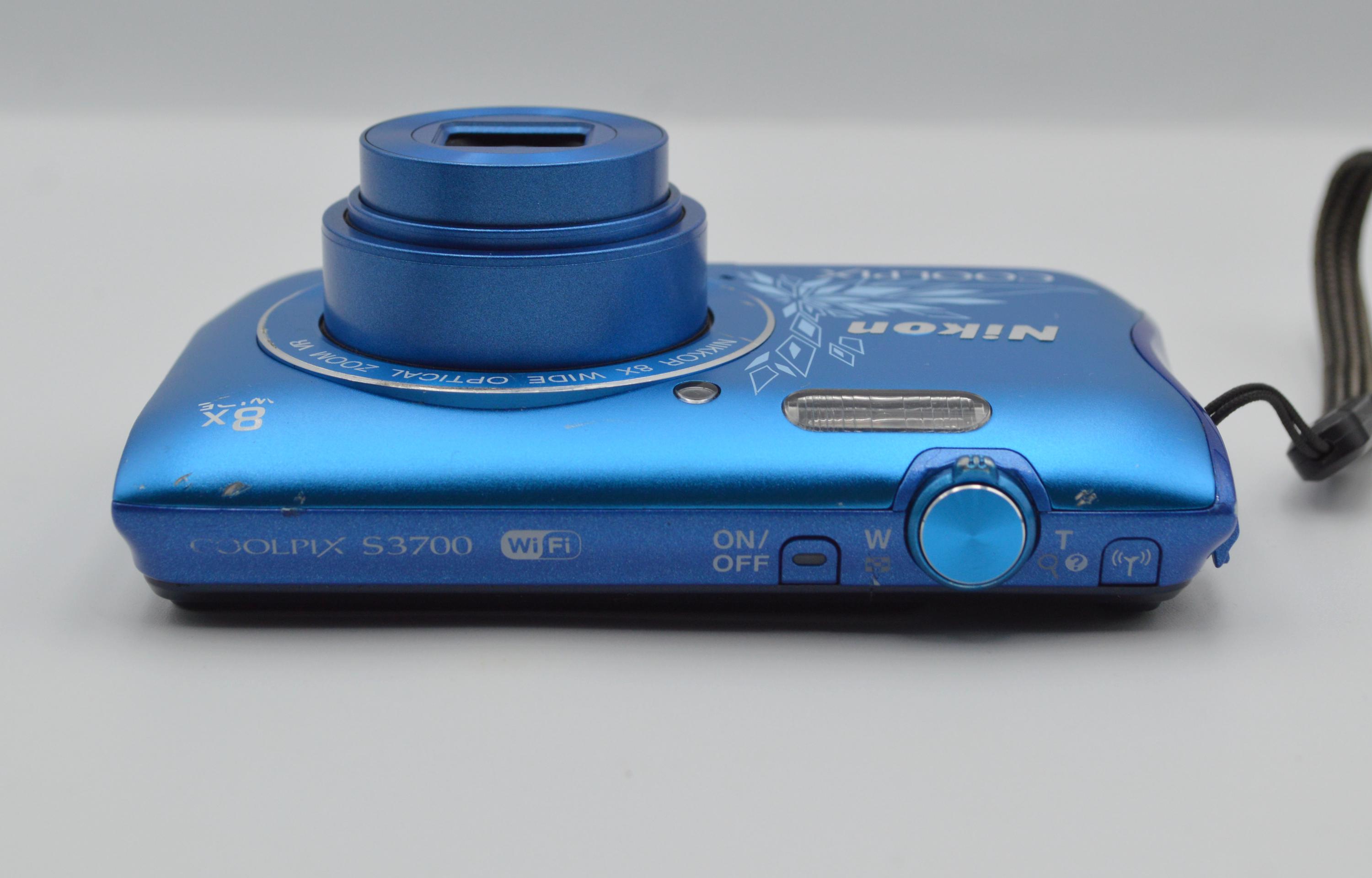 Nikon Coolpix S3700 20.1MP 8x Optical Zoom Blue Digital Camera - Etsy