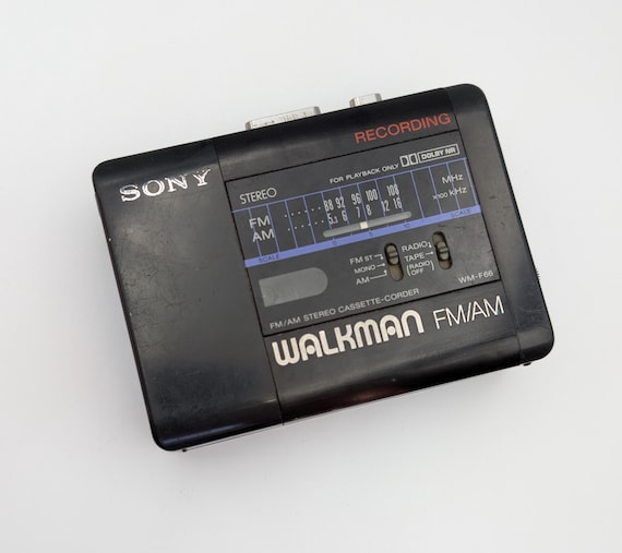 Vintage Sony Wm-f66/76 Walkman Cassette Player ( Radio Only ) - Etsy