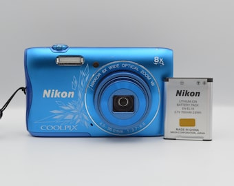 Nikon COOLPIX 2500 Blue/silver 2.0MP Digital Camera - Etsy