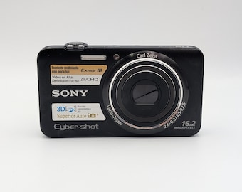 Sony Cyber-shot DSC-WX7 Black 16.2MP Compact Digital Camera 5x - Etsy