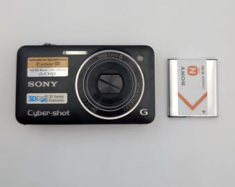 Sony Cyber-shot DSC-HX5V 10.2MP Pocket Size Digital Camera - Black