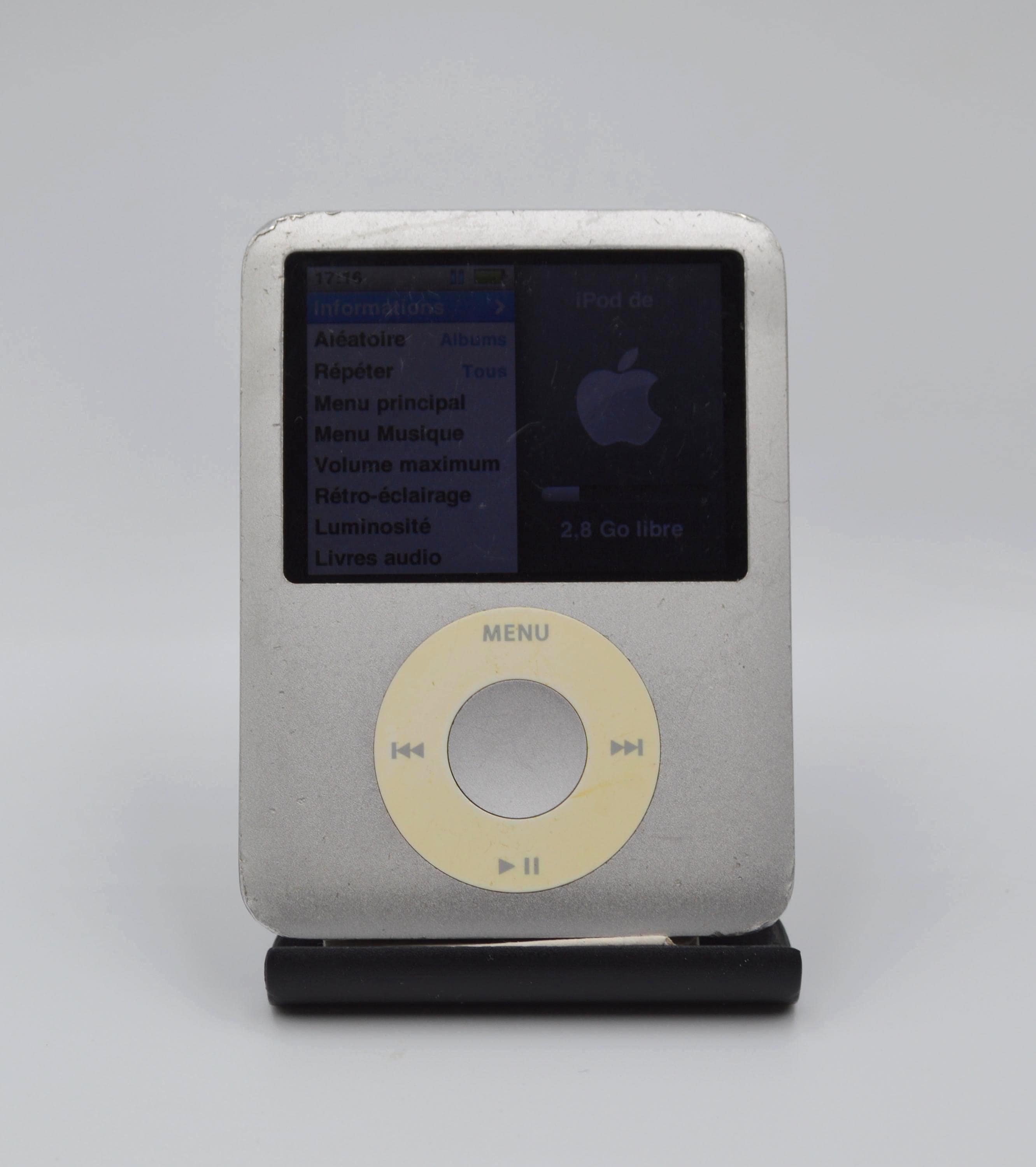 ✨希少✨iPod nano 4GB 第3世代 アップル A1236 Apple Apple Ipod Nano 3rd Gen Silver - A1236 4GB - Etsy