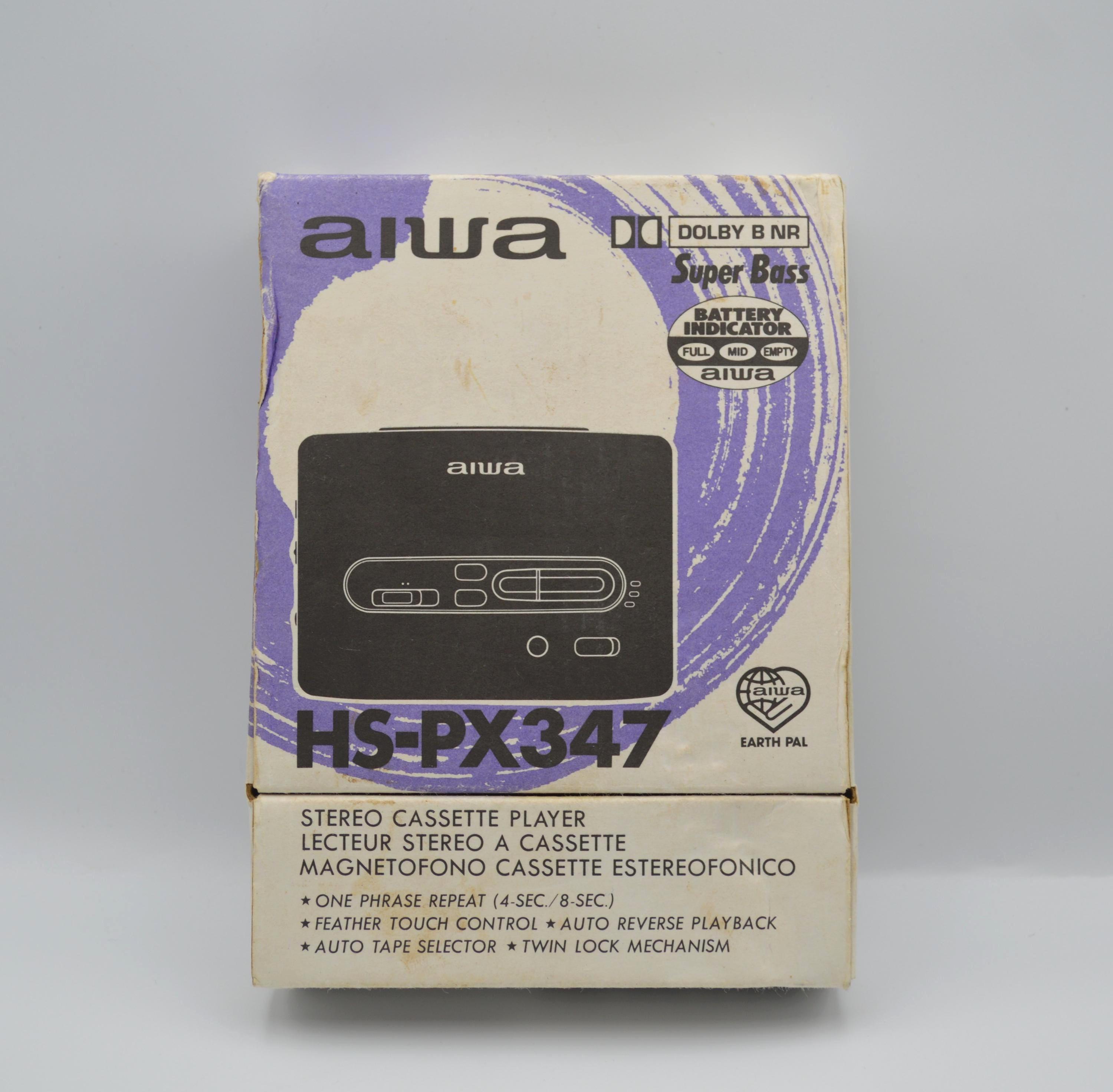 Vintage Aiwa HS-PX347 Cassette Player – With Original Box - Etsy
