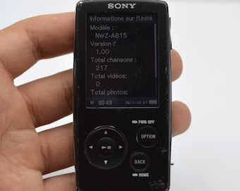 Sony Walkman MP3 Player 2GB NWZ-A815 - Black