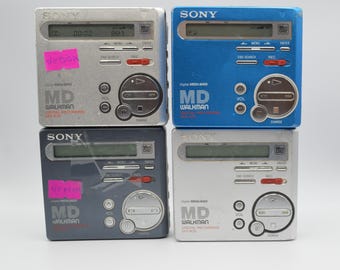 Sony MZ-R900 MD Walkman Minidisc Recorder Silver - Etsy Canada