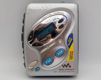 Sony Walkman WM-FX481 Cassette Tape Player (radio Only, FM/AM) - Etsy
