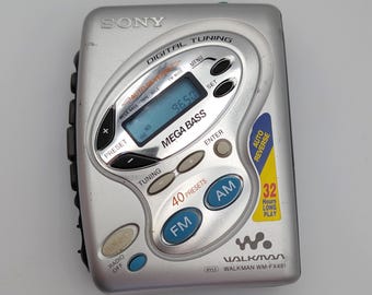 Sony Walkman WM-FX481 Cassette Tape Player (radio Only, FM/AM) - Etsy