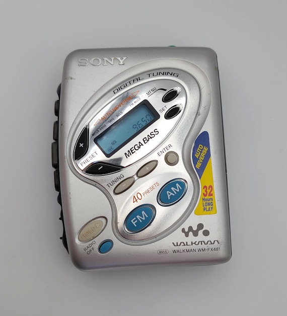 Sony Walkman WM-FX481 Cassette Tape Player (radio Only, FM/AM) - Etsy