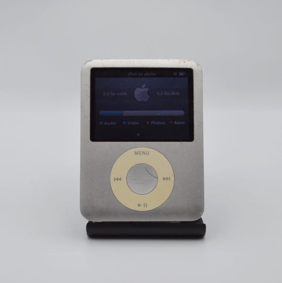 Apple Ipod Nano 3rd Gen Silver - A1236 8GB - Etsy