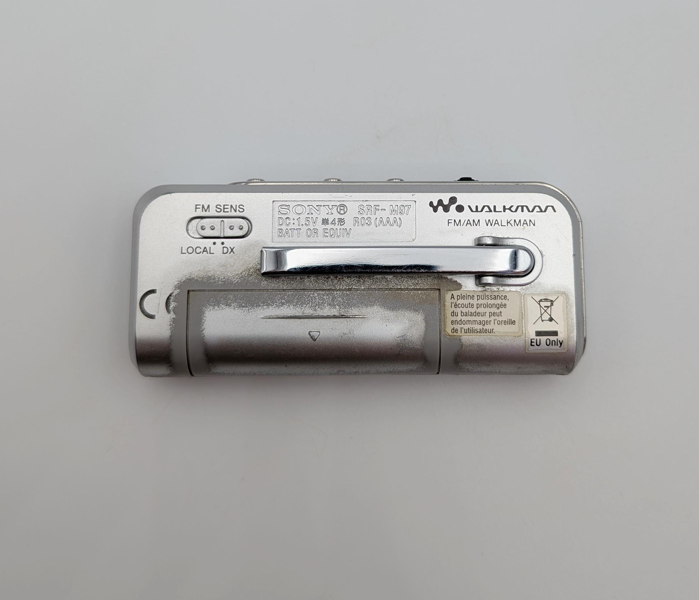 Sony Walkman Srf-m97 FM AM LCD Pocket Radio - Etsy