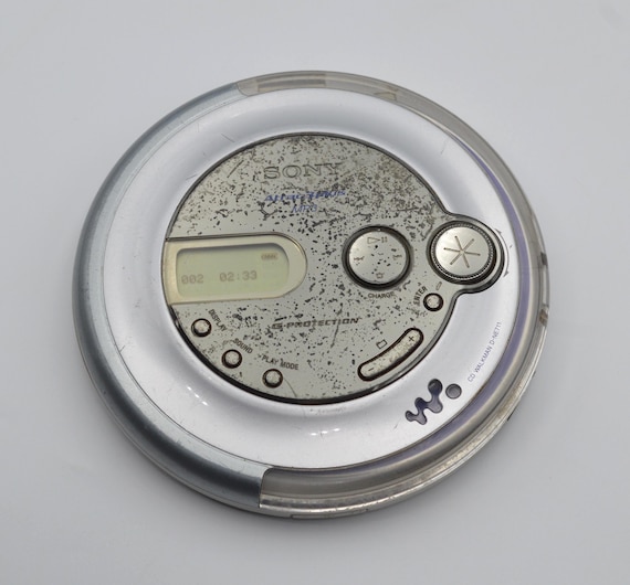 Sony D-NE711 Portable CD Player - CD Walkman - Silver - Etsy
