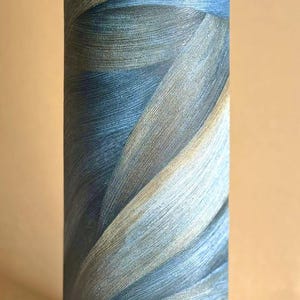 15-Minute Constant Wide Rain Column – Continuous Rain Sound | Relaxation Musical instrument for Sound Bath, Therapy and Meditation Blue waves