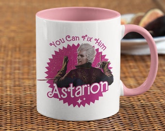 You Can Fix Him Ceramic Mug, 11 Oz, Sustainable Mug, Perfect Gift, Astarion Baldurs Gate 3 Mug, You Can Fix Him Astarion
