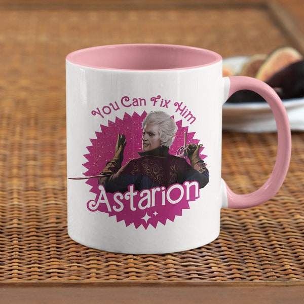 You Can Fix Him  Ceramic Mug | 11 Oz | Sustainable Mug | Perfect Gift | Astarion Baldurs Gate 3 Mug You Can Fix Him Astarion Astarion Rogue