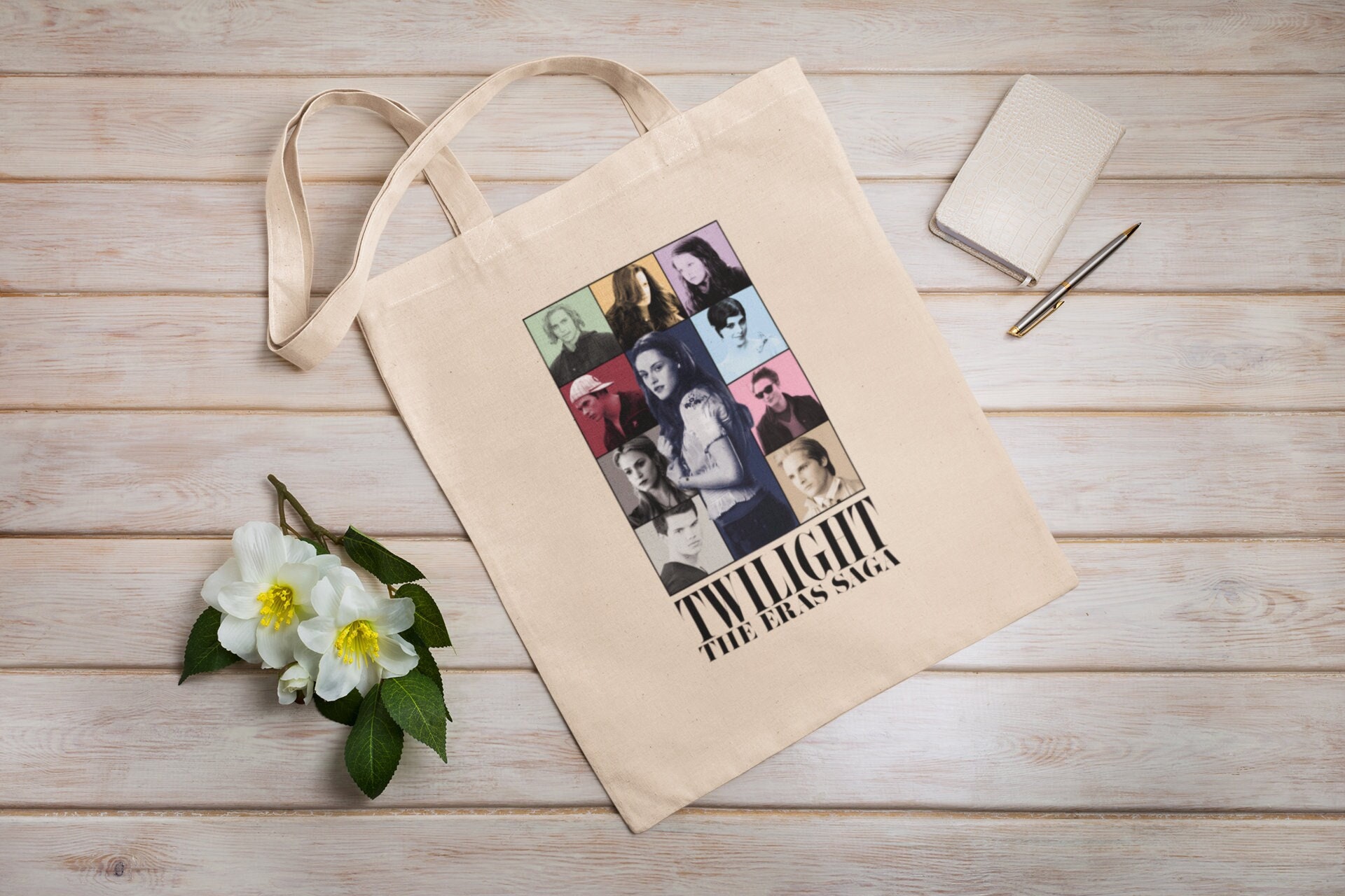 Taylor Swift 2023 Eras Tour Merch Exclusive Black Tote Bag