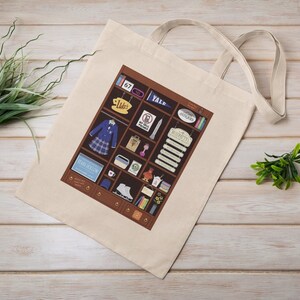 Luke's Doose's Stars hohl, Öko-Einkaufstasche, wiederverwendbar, Baumwoll-Canvas-Einkaufstasche, nachhaltige Tasche, perfektes Geschenk, Gilmore Girls TV-Serie