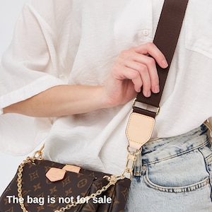 Correa de bolso bandolera, reemplazo ajustable para bolsos Multi Pochette, Felicie, Pochette Eva, accesorios Pochette