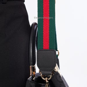Adjustable Crossbody Bag Strap for Women, Green Red Purse Strap, Shoulder Strap Replacement, Handbag Strap, Purse Accessories, Wide Strap image 16
