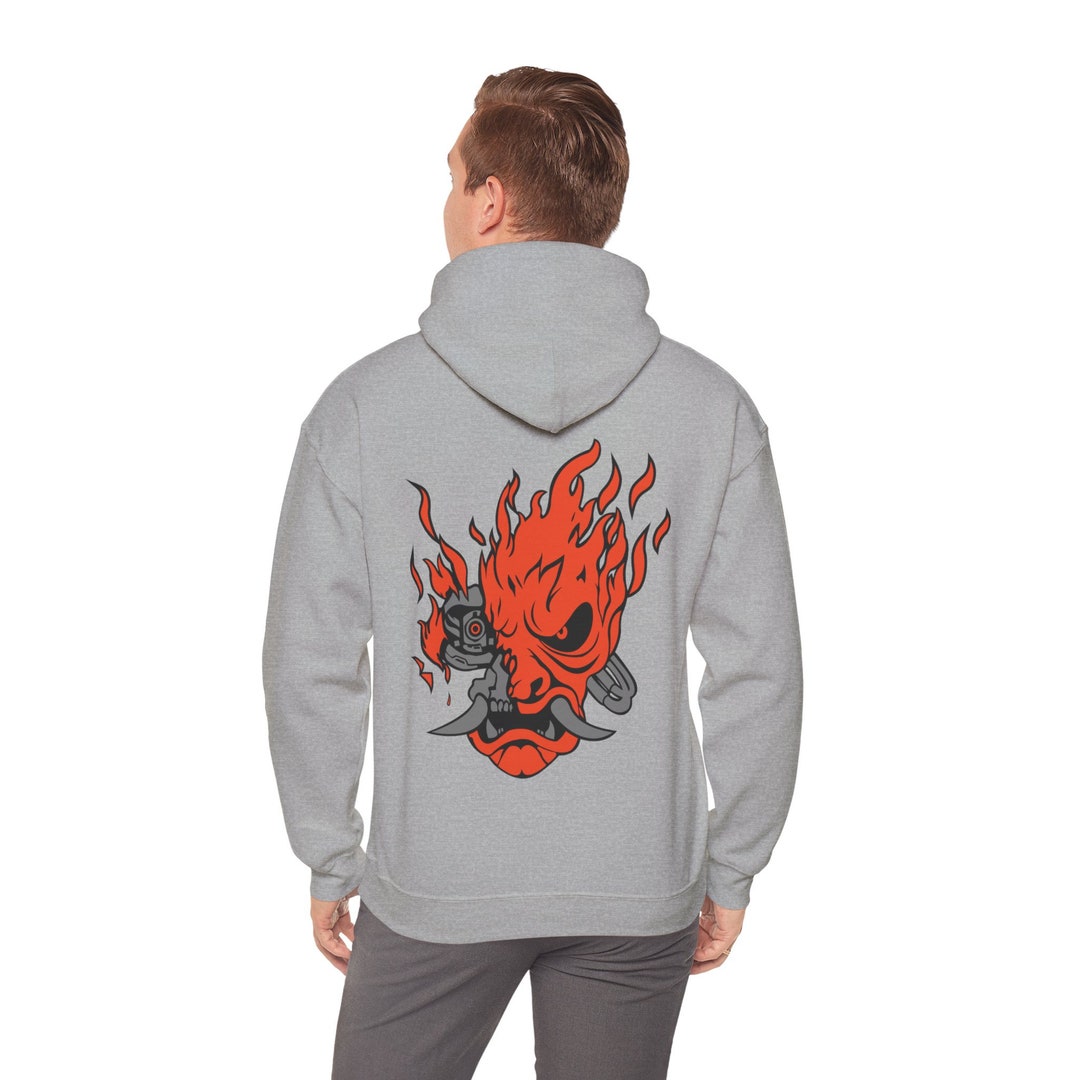 Premium Samurai Unisex Hoodie Cyberpunk 2077 Style Etsy UK