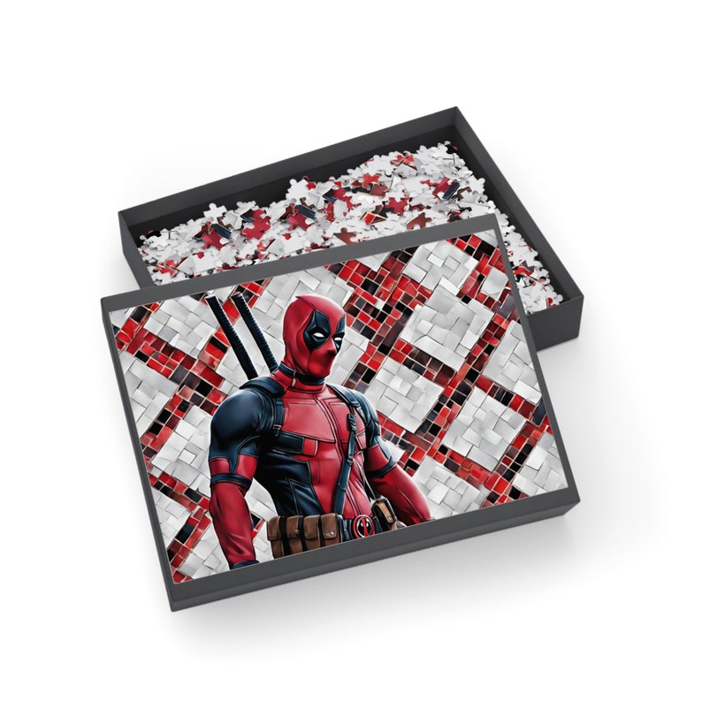 Marvel Deadpool, Deadpool, Super Heroes Puzzle 500, 1000 Pieces Etsy