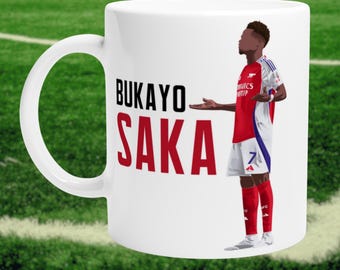 Bukayo Saka | Arsenal | Football Fan Mug